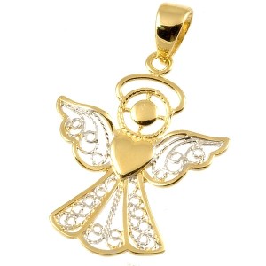 Zlatý přívěsek anděl 1620
